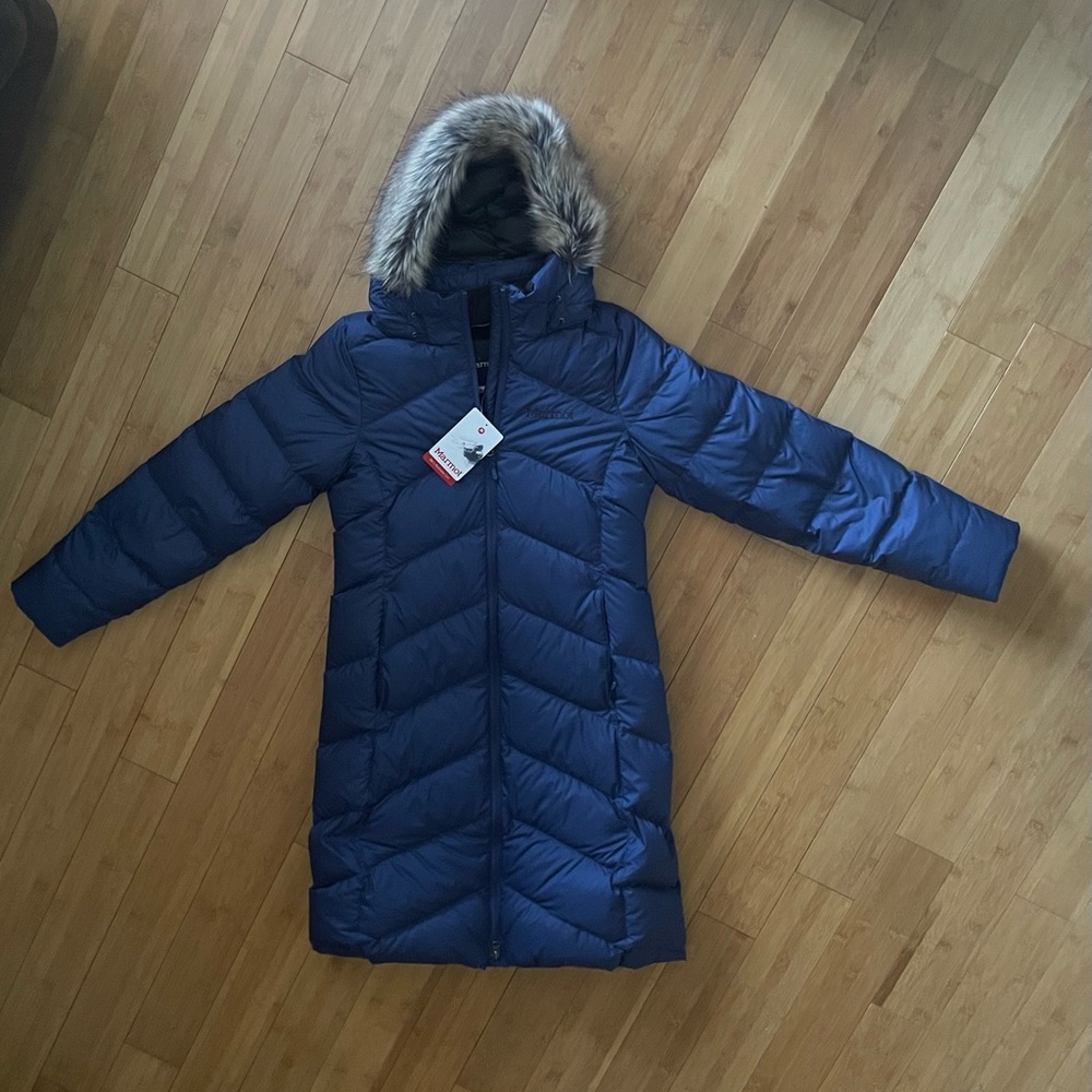 Brand new Marmot trench jacket